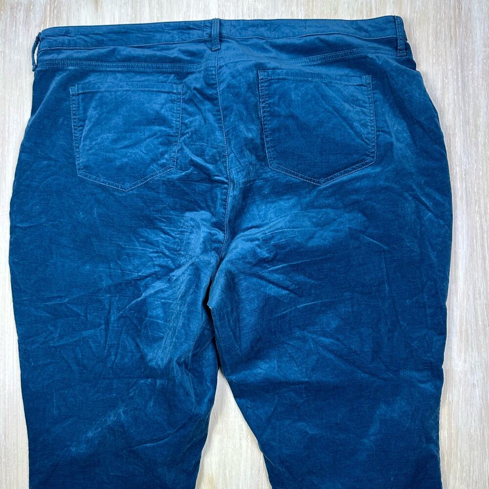 NYDJ Blueberry Fields Ami Skinny Velvet Lift Tuck Casual Jeans Pants Plus 24W - Picture 6 of 16